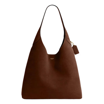 Coach Brooklyn Shoulder Bag 39 'Suede Brass Warm Brown'