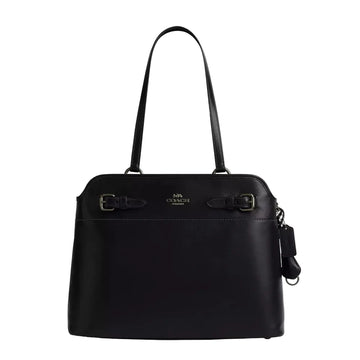 Coach Easton Tote Bag 'Smooth Leather Gunmetal Black'