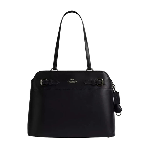 Coach Easton Tote Bag 'Smooth Leather Gunmetal Black'