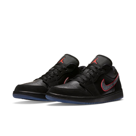 Jordan 1 Low 'Black Red Orbit'