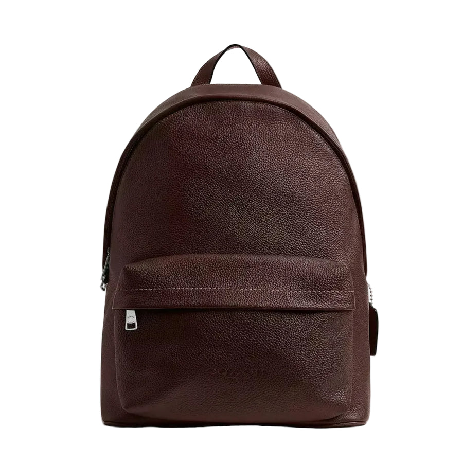 Coach Taylor Backpack 'Pebbled Leather Silver Maple'