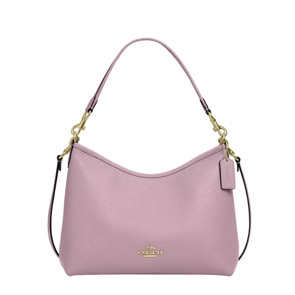Coach Laurel Shoulder Bag 'Pebbled Leather Gold Carnation'