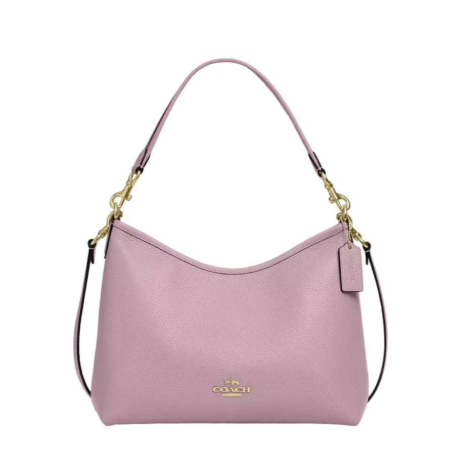 Coach Laurel Shoulder Bag 'Pebbled Leather Gold Carnation'