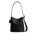 Coach Bleecker Bucket Bag 'Smooth Leather Brass Black'