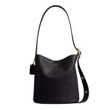 Coach Bleecker Bucket Bag 'Smooth Leather Brass Black'
