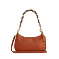 Coach Teri Shoulder Bag 'Smooth Leather In Amber Brown'