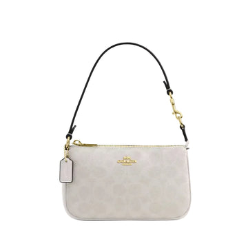 Coach Nolita 19 In Signature Canvas 'Signature Canvas Gold White Chalk'