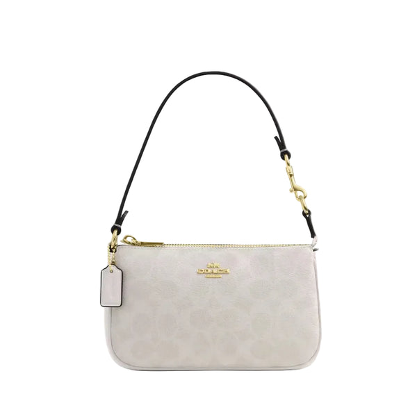 Coach Nolita 19 In Signature Canvas 'Signature Canvas Gold White Chalk'