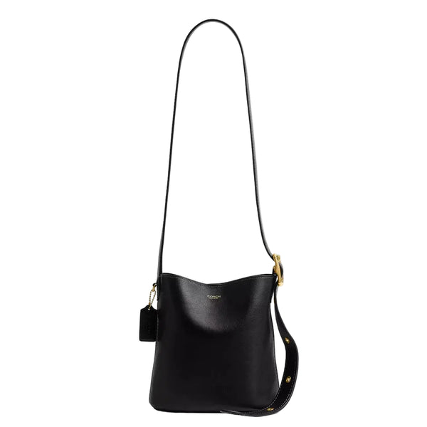 Coach Bleecker Bucket Bag 21 'Smooth Leather Brass Black'