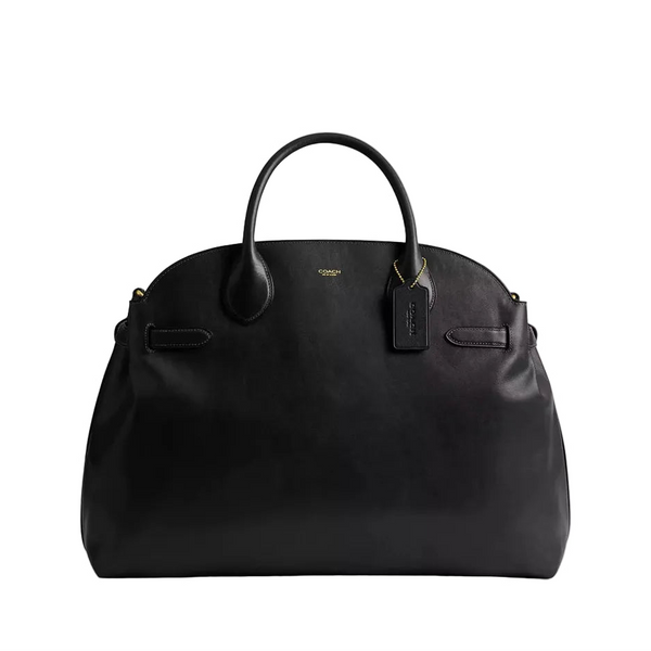 Coach Soft Empire Carryall Bag 48 'Smooth Leather Brass Black'