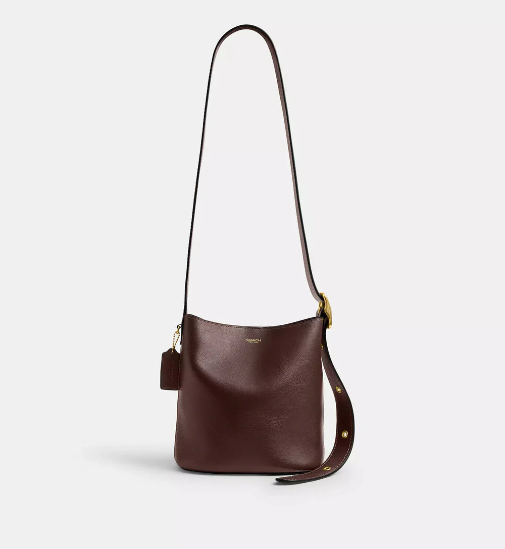 Coach Bleecker Bucket Bag 21 'Smooth Leather Brass Maple'