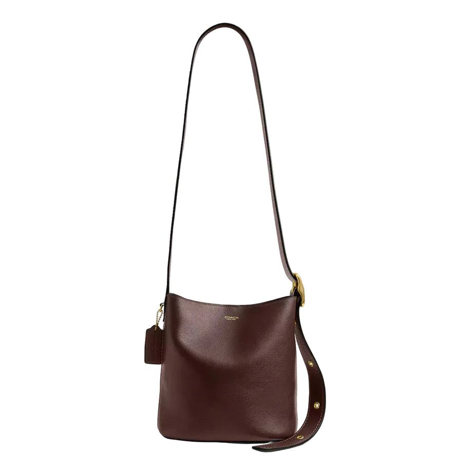 Coach Bleecker Bucket Bag 21 'Smooth Leather Brass Maple'