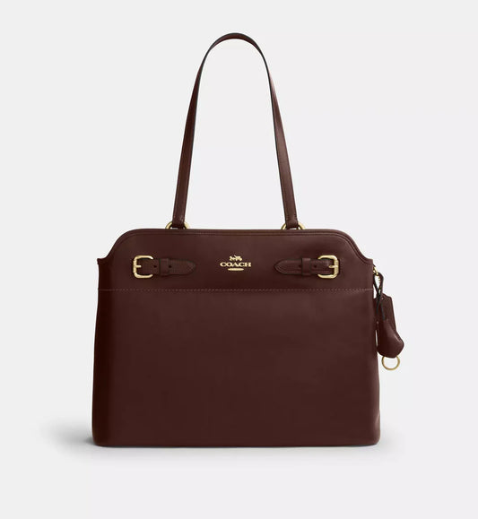 Coach Easton Tote Bag 'Smooth Leather Gold Maple'