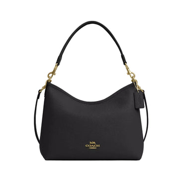 Coach Laurel Shoulder Bag 'Pebbled Leather Gold Black'