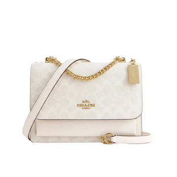 Coach Klare Crossbody Bag In Signature Canvas 'Signature Canvas Gold Sand Chalk'
