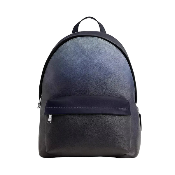Coach Taylor Backpack In Ombre Signature Canvas 'Signature Canvas Silver Blue'