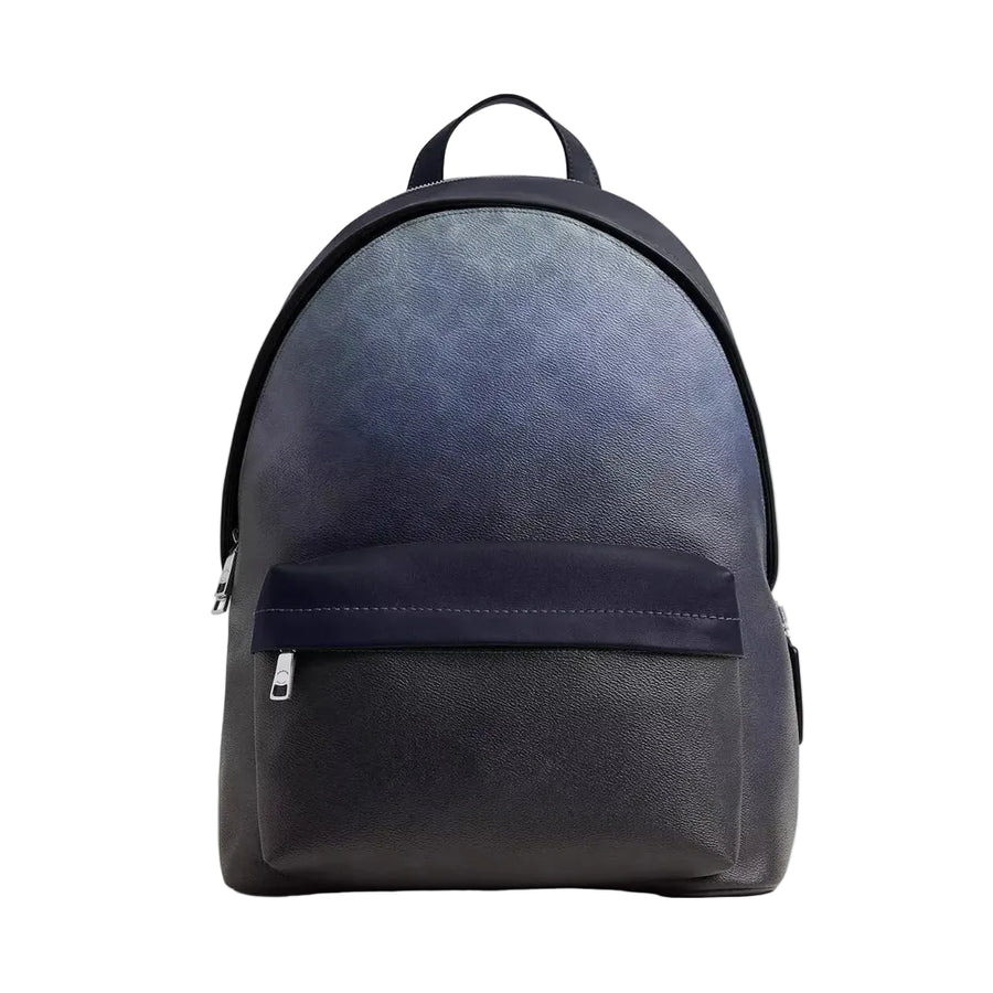 Coach Taylor Backpack In Ombre Signature Canvas 'Signature Canvas Silver Blue'