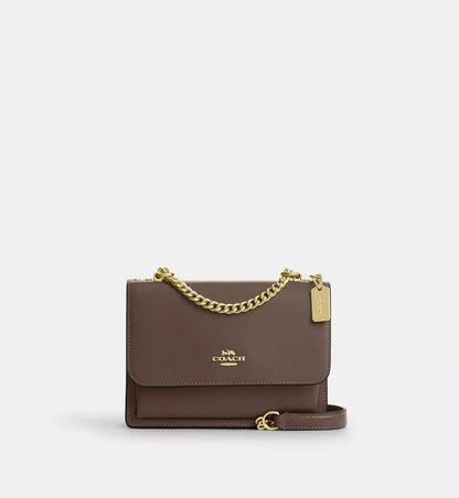Coach Mini Klare Crossbody Bag 'Calf Leather Gold Dark Stone'