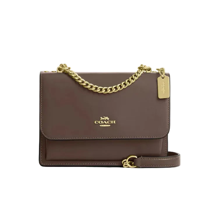 Coach Mini Klare Crossbody Bag 'Calf Leather Gold Dark Stone'