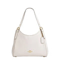 Coach Erin Shoulder Bag 'Pebbled Leather Gold Chalk'