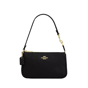 Coach Nolita 19 'Pebbled Leather Gold Black'