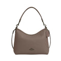 Coach Laurel Shoulder Bag 'Pebbled Leather Gunmetal Dark Stone'