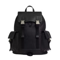 Coach Clark Backpack 'Pebbled Leather Gunmetal Black'