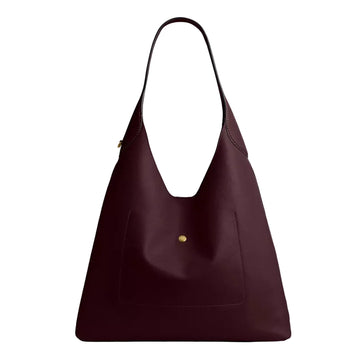 Coach Brooklyn Shoulder Bag 39 'Smooth Leather Brass Merlot'