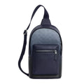 Coach West Pack In Ombre Signature Denim 'Denim Silver Blue'