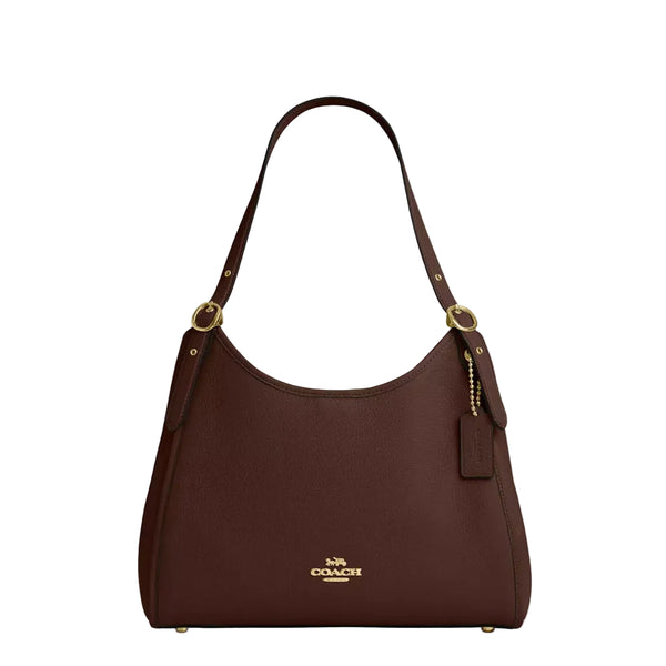 Coach Erin Shoulder Bag 'Pebbled Leather Gold Maple'