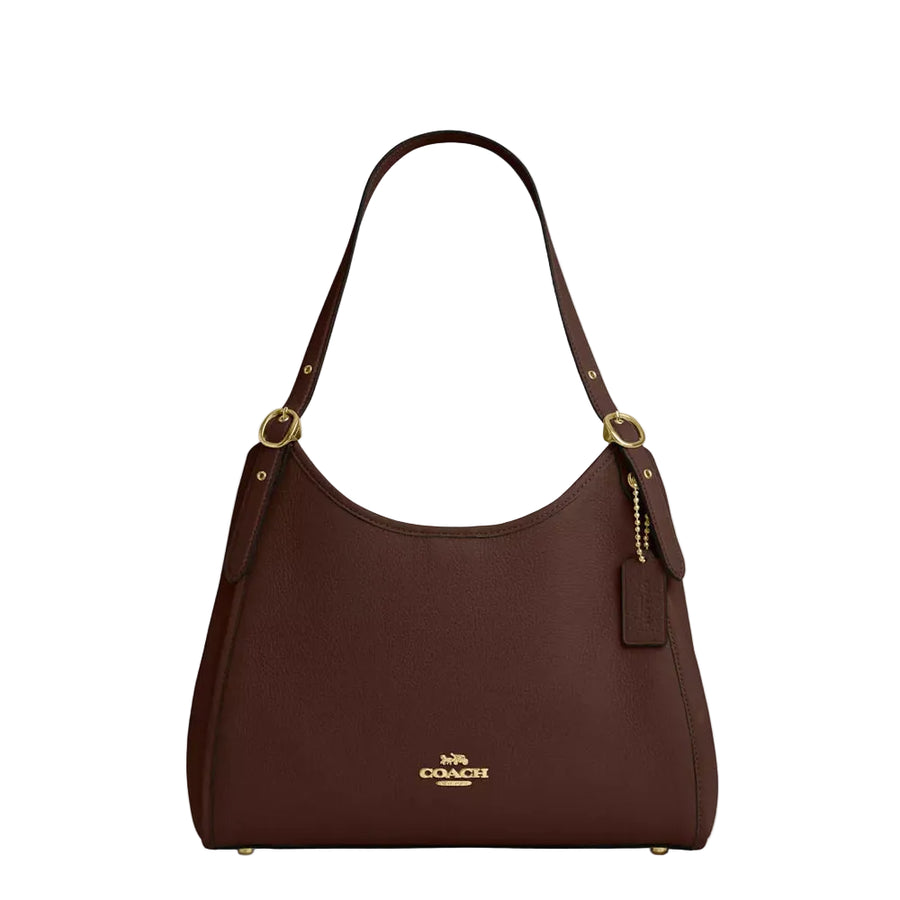 Coach Erin Shoulder Bag 'Pebbled Leather Gold Maple'