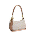 Coach Teri Shoulder Bag In Signature Canvas 'Signature Canvas Gold Chalk Pink'