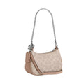 Coach Teri Mini Crossbody Bag In Signature Canvas 'Signature Canvas Silver Sand Taupe'