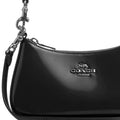 Coach Teri Mini Crossbody Bag 'Novelty Leather Silver Black'