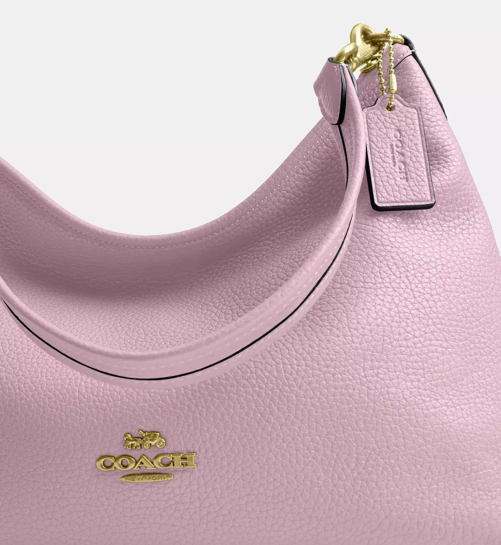 Coach Laurel Shoulder Bag 'Pebbled Leather Gold Carnation'