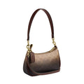 Coach Teri Mini Crossbody Bag In Ombre Signature Canvas 'Signature Canvas Gold Brown'