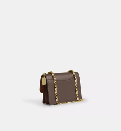 Coach Mini Klare Crossbody Bag 'Calf Leather Gold Dark Stone'