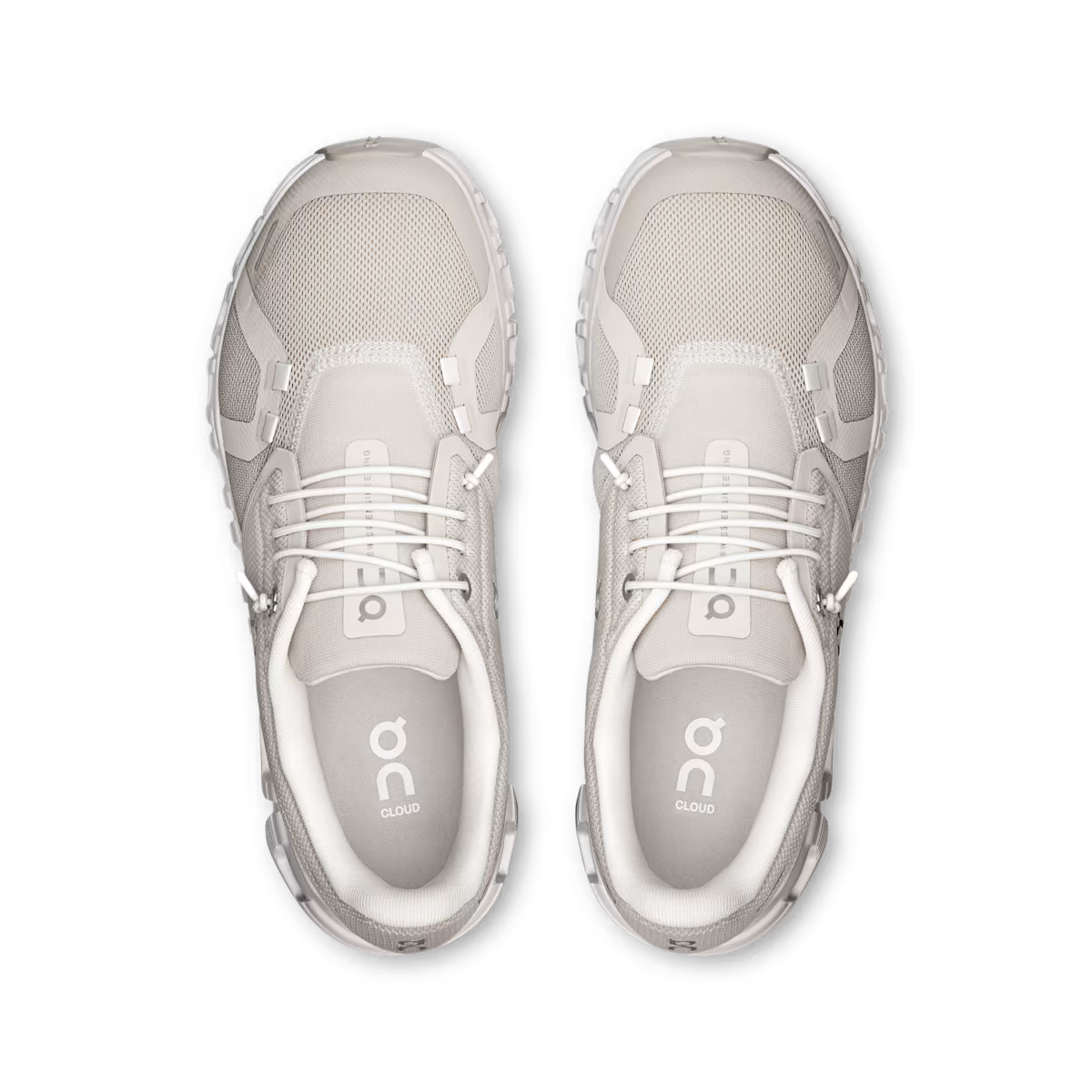 On Running Cloud 6 Wide 'Pearl White'