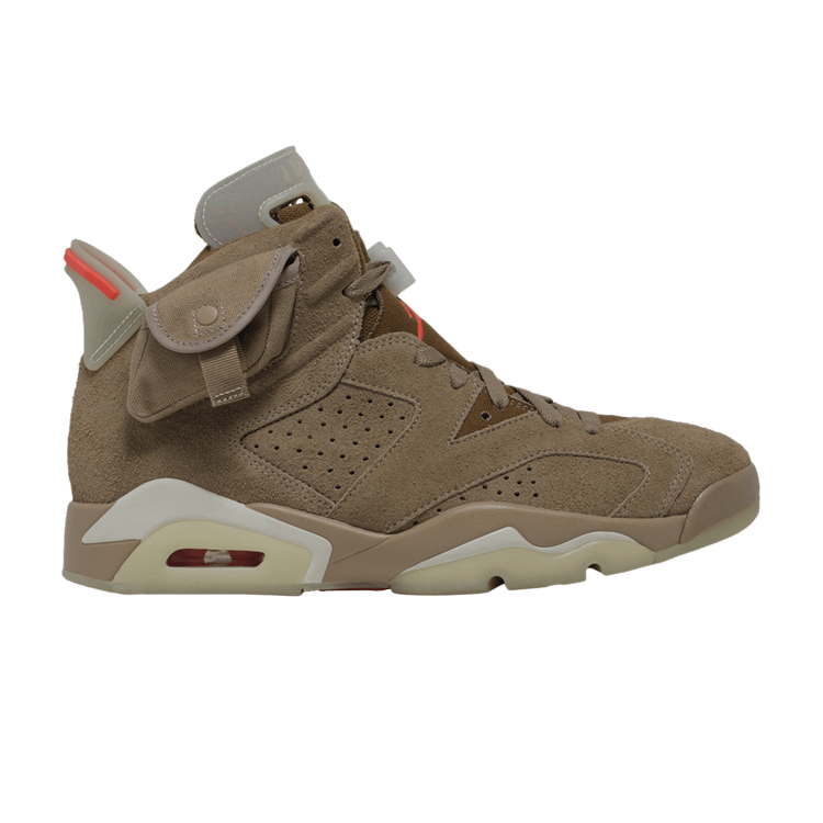 Air Jordan 6 Retro Travis Scott 'British Khaki'