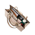Coach Maggie Tote Bag In Blocked Signature Canvas 'Signature Canvas Gold Sand Tan'