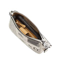 Coach Nolita 19 With Newspaper Print 'Pebbled leather Silver Chalk Multi'