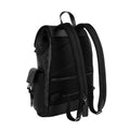 Coach Clark Backpack In Signature Canvas With Varsity Stripe 'Signature Canvas Silver Black Multi'