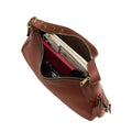 Coach Ella Small Shoulder Bag 'Smooth Leather Gold Redwood'