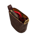 Coach Bleecker Bucket Bag 21 In Signature Canvas 'Signature Canvas Brass Maple'