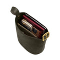 Coach Bleecker Bucket Bag 'Suede Brass Olive'