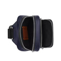 Coach Racer Sling Pack In Signature Canvas With Charms 'Signature Canvas Silver Denim Chalk'