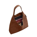 Coach Brooklyn Shoulder Bag 39 'Suede Brass Warm Brown'
