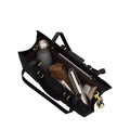 Coach Maggie Tote Bag In Signature Leather 'Smooth Leather Gold Black'