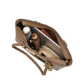 Coach Station Tote Bag 'Crossgrain Leather Gold Dark Stone'