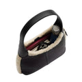 Coach Brooklyn Shoulder Bag 28 In Shearling ' Shearling Brass Black Natural'